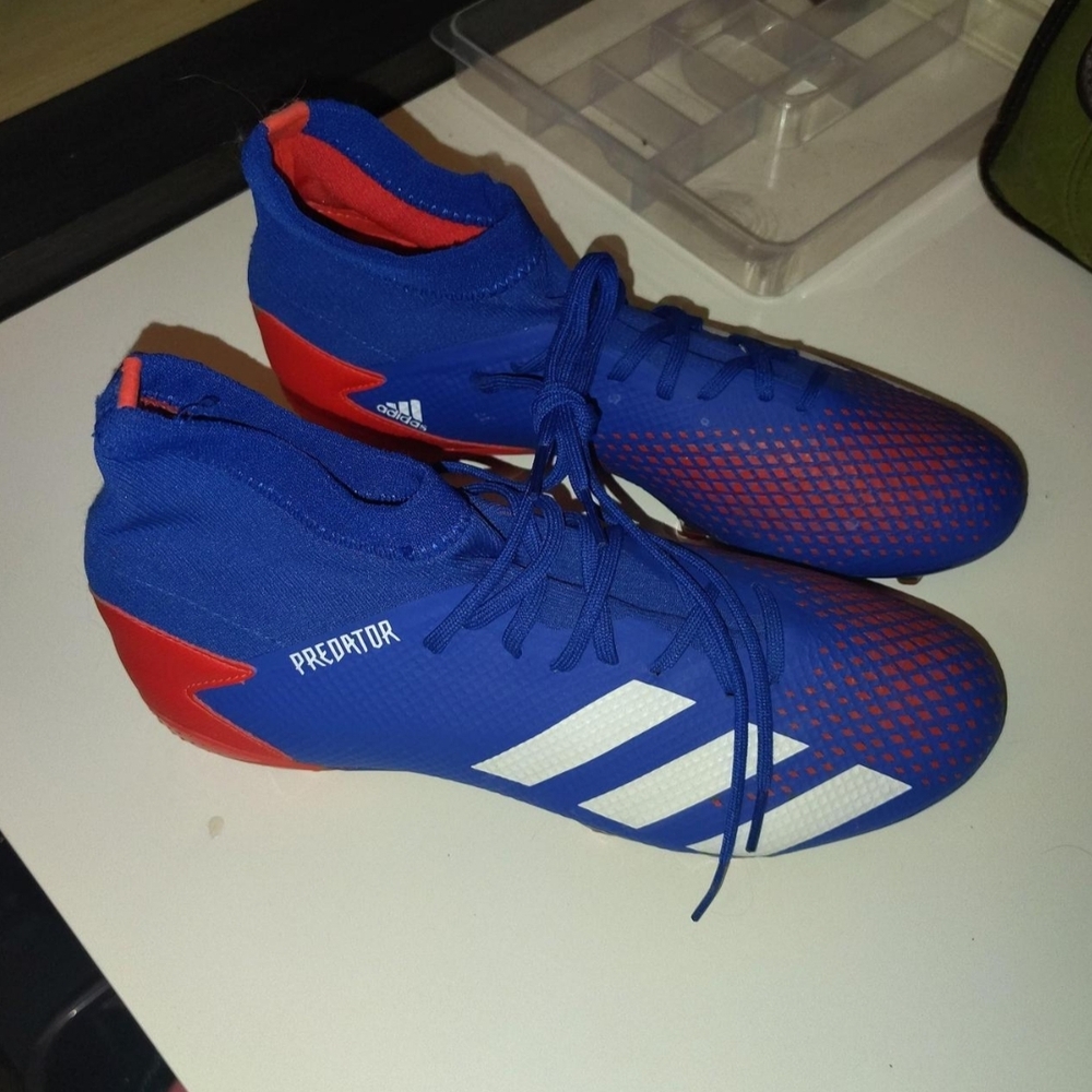 Adidas Kids Predator Sneakers - Blue and Red